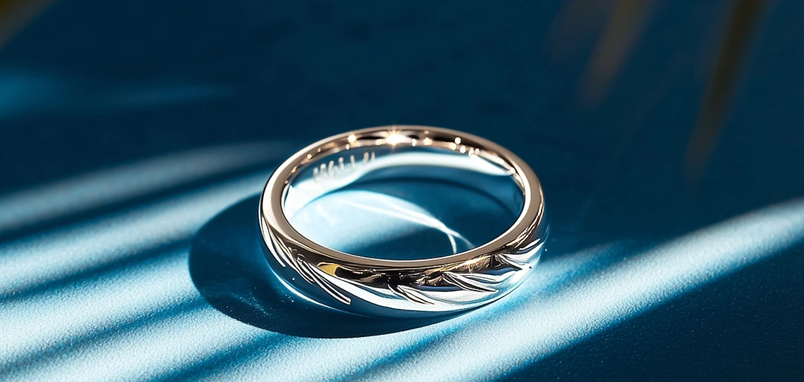 Blue Men's Rings